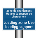 Zone de chargement Utilisez le  /.../ - Loading zone Use loading support /.../