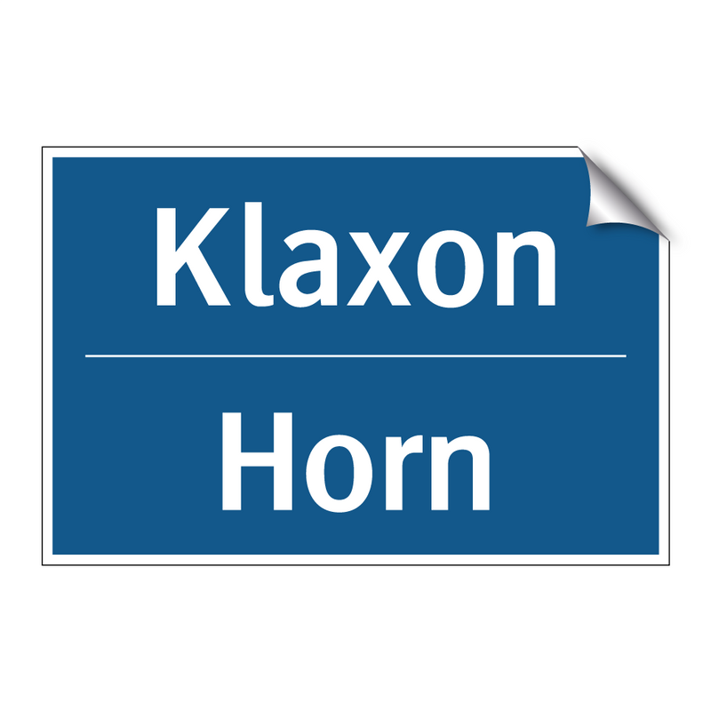 Klaxon - Horn