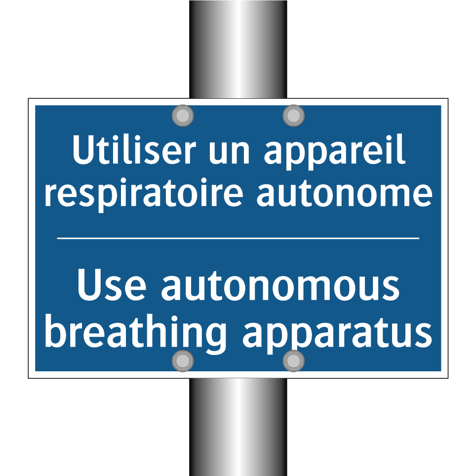 Utiliser un appareil respiratoire  /.../ - Use autonomous breathing apparatus /.../