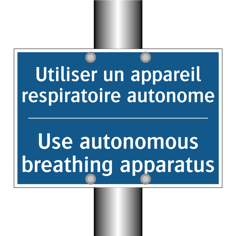 Utiliser un appareil respiratoire  /.../ - Use autonomous breathing apparatus /.../