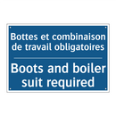 Bottes et combinaison de travail  /.../ - Boots and boiler suit required