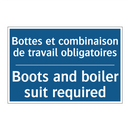 Bottes et combinaison de travail  /.../ - Boots and boiler suit required