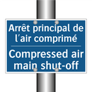 Arrêt principal de l'air comprimé /.../ - Compressed air main shut-off