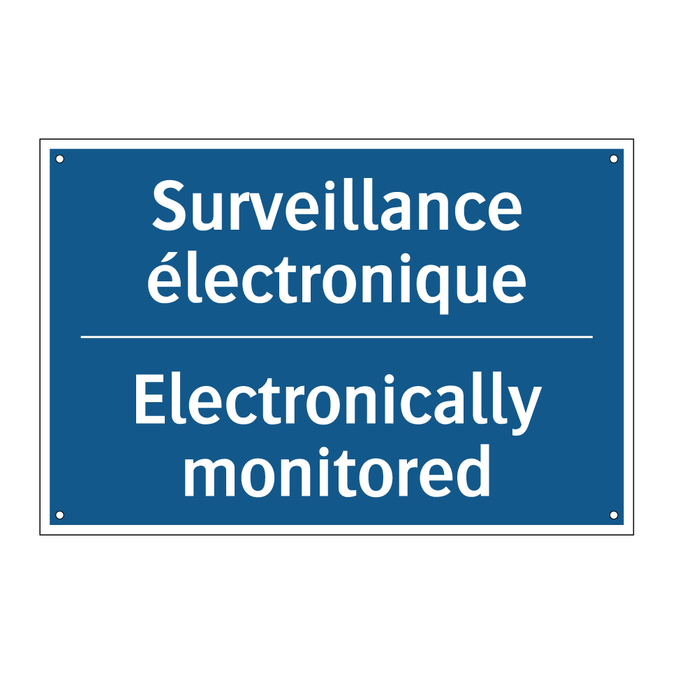 Surveillance électronique - Electronically monitored
