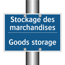 Stockage des marchandises - Goods storage