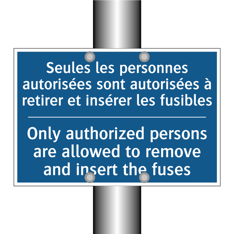 Seules les personnes autorisées  /.../ - Only authorized persons are allowed  /.../