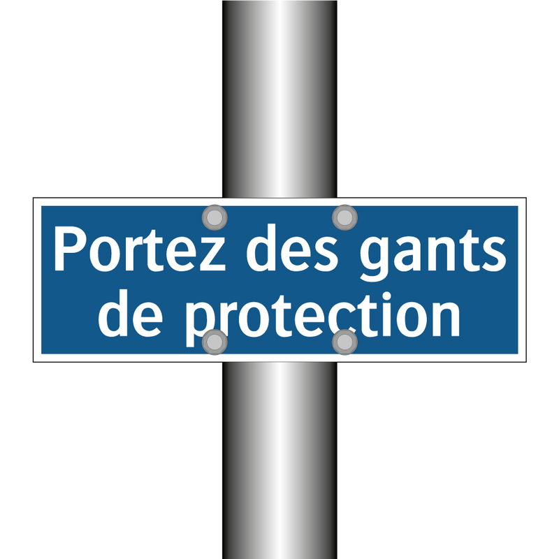 Portez des gants de protection