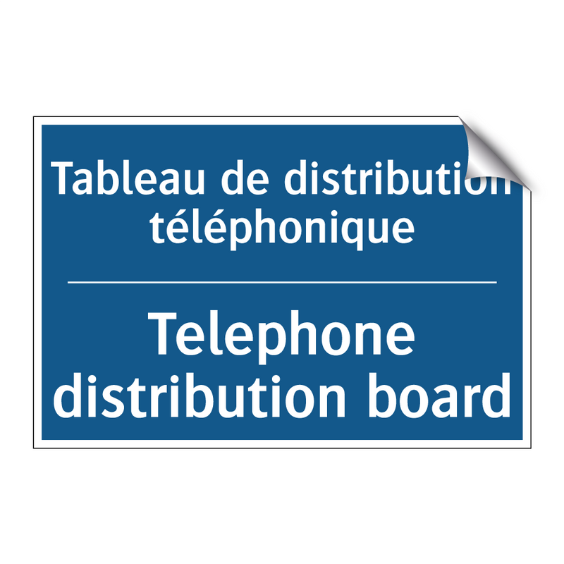 Tableau de distribution téléphonique /.../ - Telephone distribution board