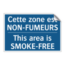 Cette zone est NON-FUMEURS - This area is SMOKE-FREE