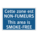 Cette zone est NON-FUMEURS - This area is SMOKE-FREE
