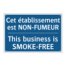 Cet établissement est NON-FUMEUR /.../ - This business is SMOKE-FREE