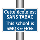 Cette école est SANS TABAC - This school is SMOKE-FREE