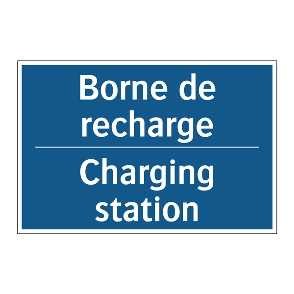 Borne de recharge - Charging station