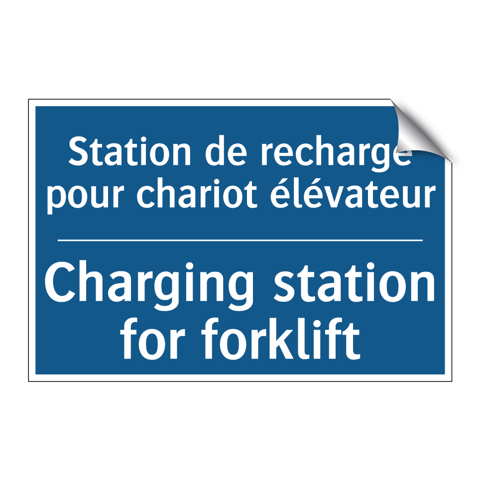 Station de recharge pour chariot  /.../ - Charging station for forklift