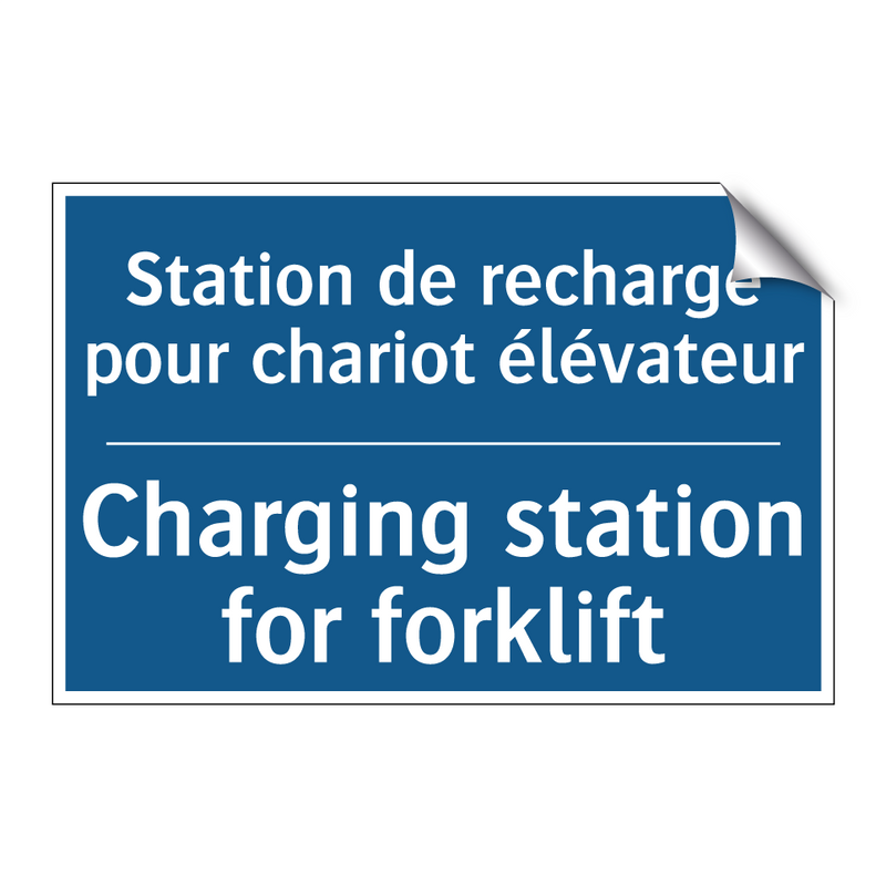 Station de recharge pour chariot  /.../ - Charging station for forklift