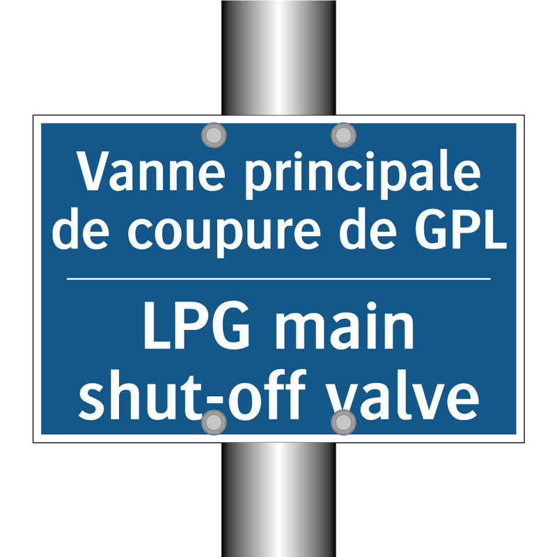 Vanne principale de coupure de  /.../ - LPG main shut-off valve