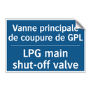 Vanne principale de coupure de  /.../ - LPG main shut-off valve