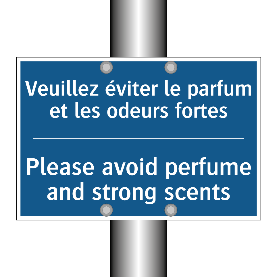 Veuillez éviter le parfum et les  /.../ - Please avoid perfume and strong  /.../
