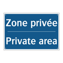 Zone privée - Private area