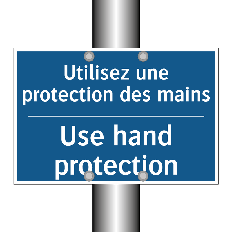 Utilisez une protection des mains /.../ - Use hand protection
