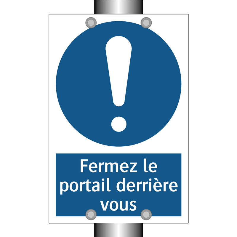Fermez le portail derrière vous
