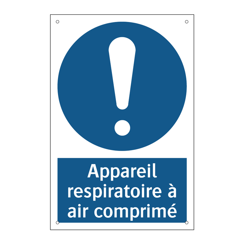 Appareil respiratoire à air comprimé