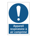 Appareil respiratoire à air comprimé