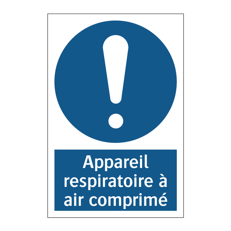 Appareil respiratoire à air comprimé