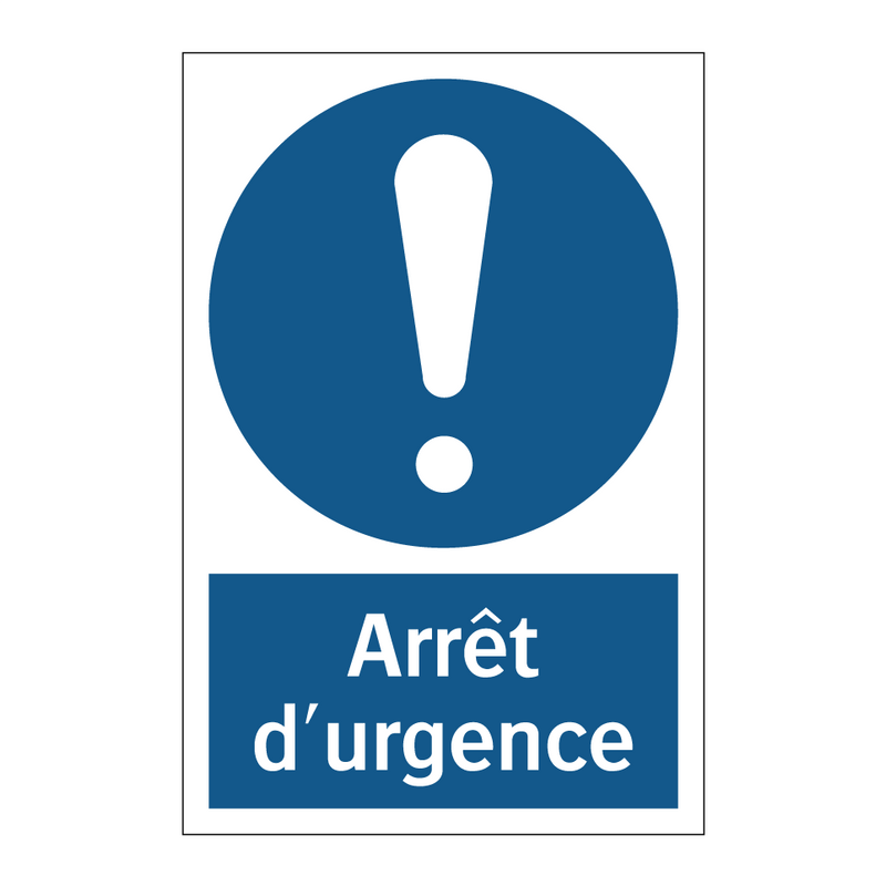 Arrêt d'urgence