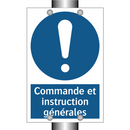 Commande et instruction générales