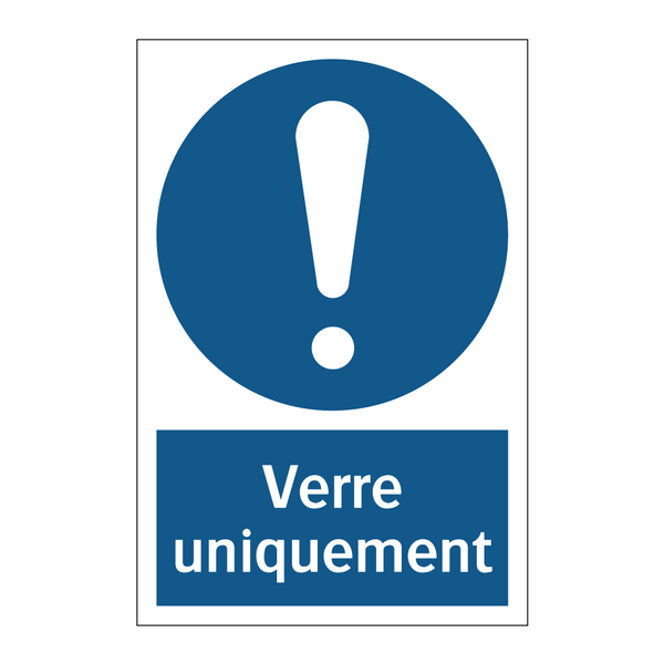 Verre uniquement