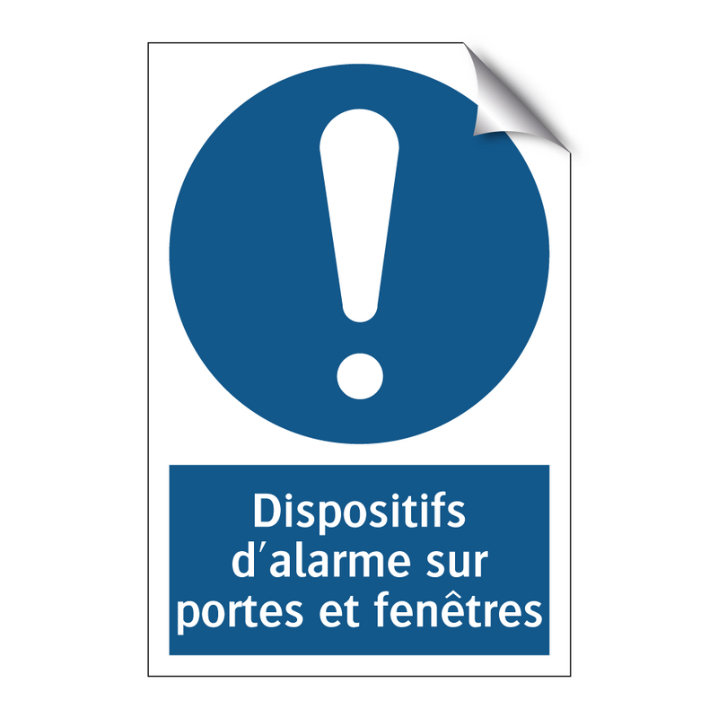 Dispositifs d'alarme sur portes et fenêtres