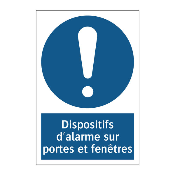 Dispositifs d'alarme sur portes et fenêtres