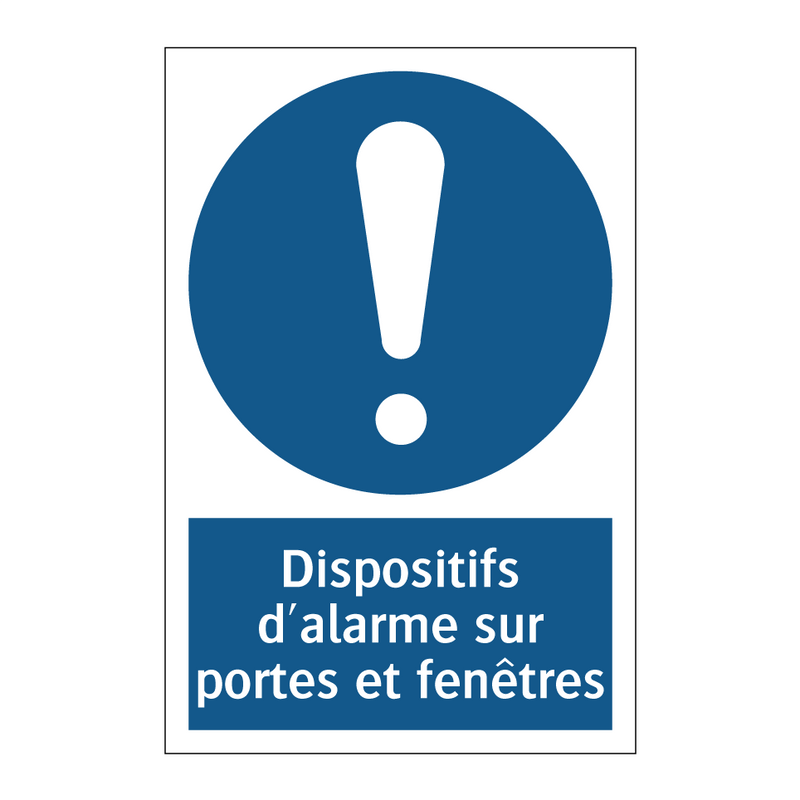 Dispositifs d'alarme sur portes et fenêtres