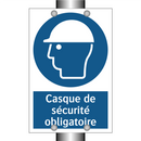 Casque de sécurité obligatoire