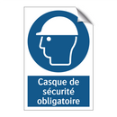 Casque de sécurité obligatoire