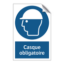 Casque obligatoire