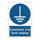 Connexion à la terre requise