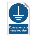 Connexion à la terre requise