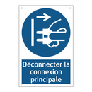Déconnecter la connexion principale