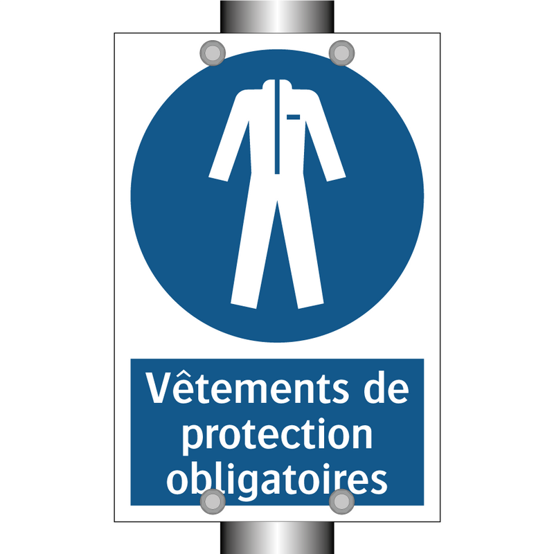 Vêtements de protection obligatoires