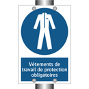 Vêtements de travail de protection obligatoires
