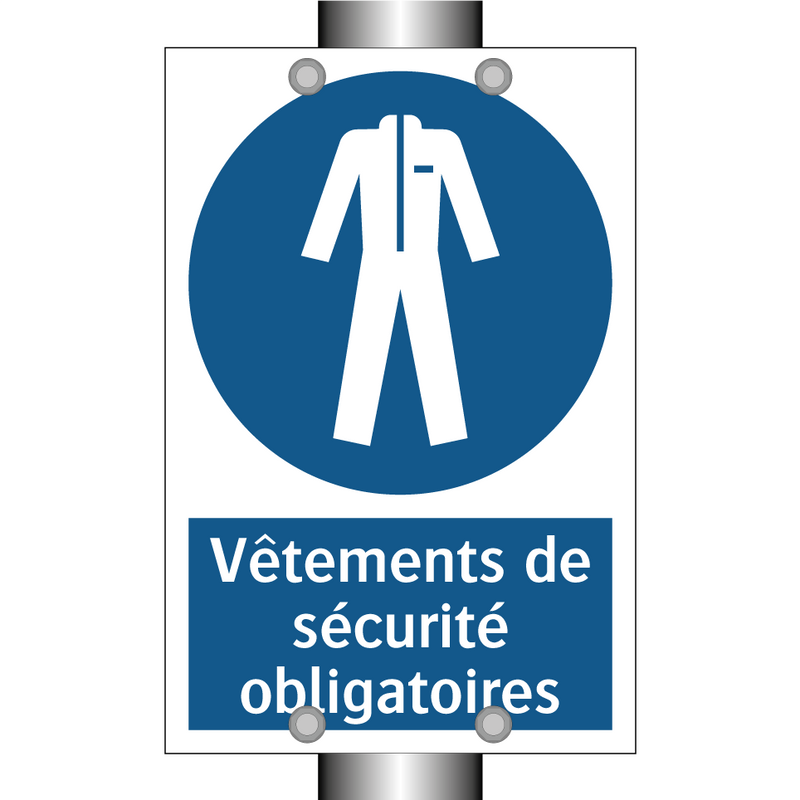 Vêtements de sécurité obligatoires