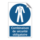 Combinaison de sécurité obligatoire