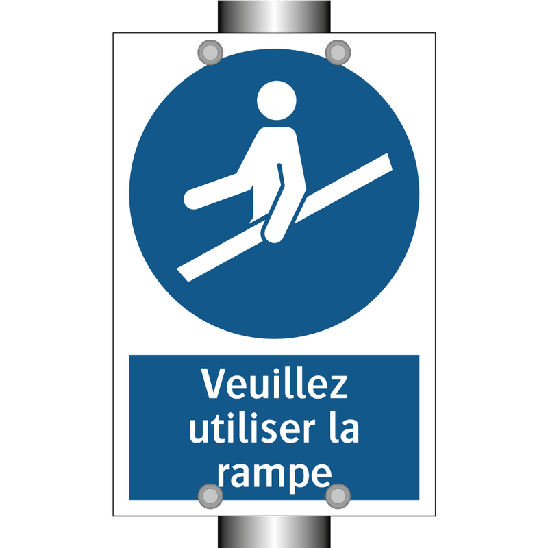 Veuillez utiliser la rampe