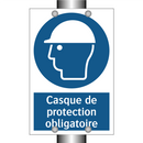 Casque de protection obligatoire