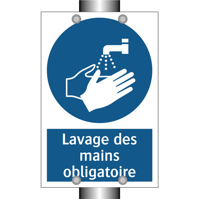 Lavage des mains obligatoire
