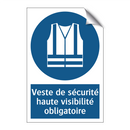 Veste de sécurité haute visibilité obligatoire