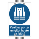 Veuillez porter un gilet haute visibilité