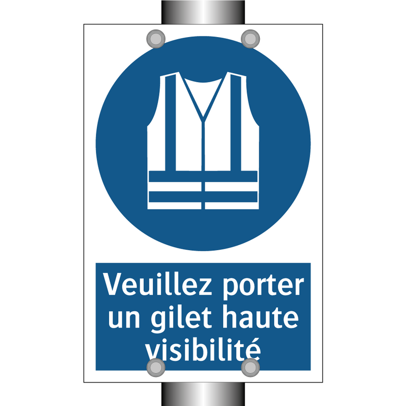 Veuillez porter un gilet haute visibilité